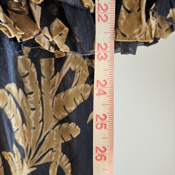 Oneseason Australia Indi Palma cotton voile bell sleeve maxi dress - Picture 4 of 10